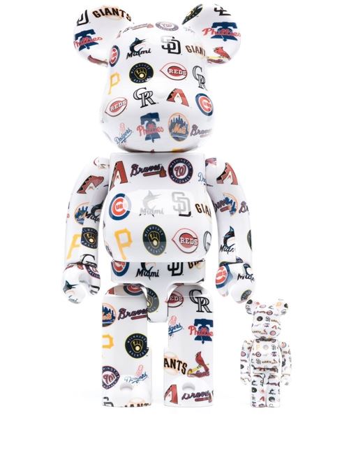 Completo Bianco BE@RBRICK Della X MLB National League MEDICOM TOY | 18982872/BIANCO